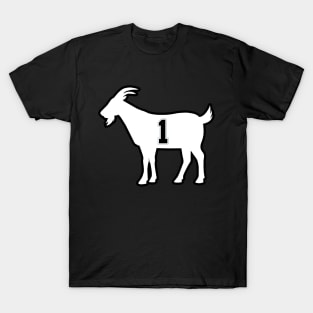 San Antonio GOAT - number 1 - White T-Shirt